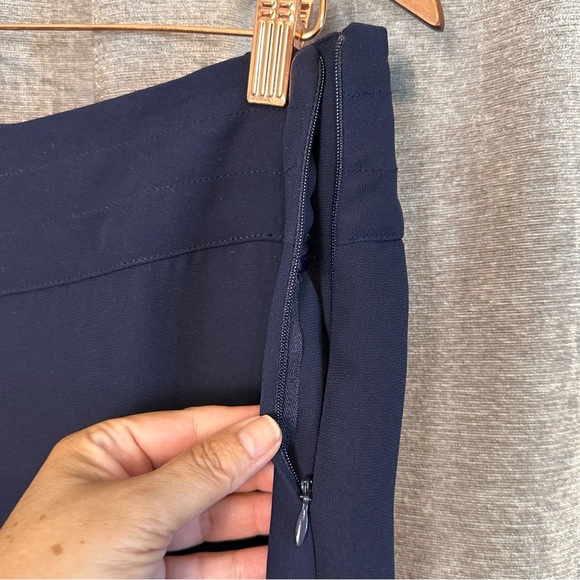 NWT CAbi Factory PR Trouser Midnight in Paris Navy Blue Dress Pant Size 6 - Picture 11 of 16
